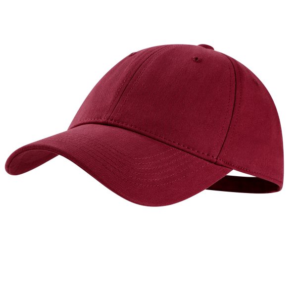 NAWOCHSE Baseball Cap Unisex Cotton Adjustable Original Classic Unstructured Plain Golf Dad Hat Wine