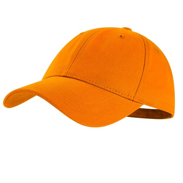 NAWOCHSE Baseball Cap Unisex Cotton Adjustable Original Classic Unstructured Plain Golf Dad Hat Orange